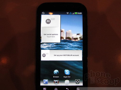 Droid Bionic widgets